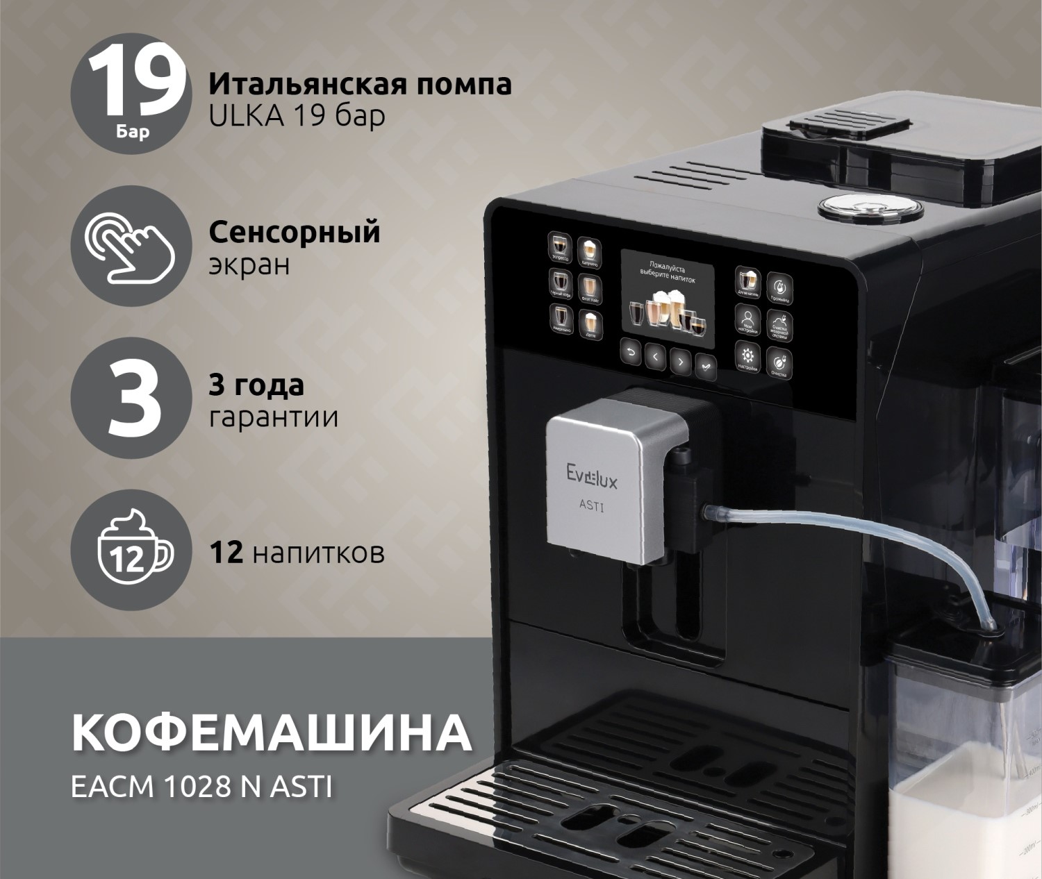 Evelux EACM 1028 N Asti